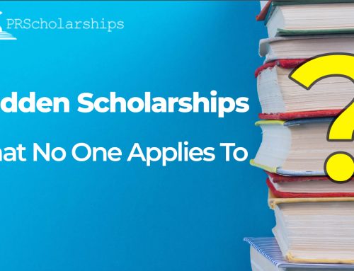 Hidden Scholarships That No One Applies To